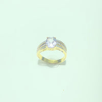 Bague Or 18 carats diamants 4,12g