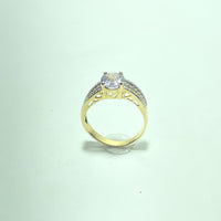 Bague Or 18 carats diamants 4,12g