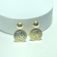 Boucles d’Oreilles Style "Napoléon" en Or Jaune 18K