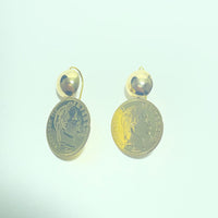 Boucles d’Oreilles Style "Napoléon" en Or Jaune 18K