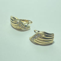 Boucles d'oreilles Or 18 carats 4.75 gr