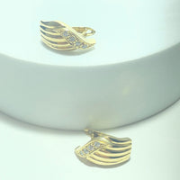 Boucles d'oreilles Or 18 carats 4.75 gr