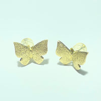 Boucles d’Oreilles en Or 18 Carats Motif Papillon – 3,8 g