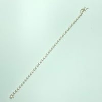 Bracelet Or 18 carats avec diamants 13.01 gr