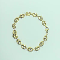 Bracelet graine de café Or 18 carats 11.69 g