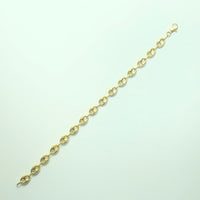 Bracelet graine de café Or 18 carats 11.69 g