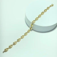 Bracelet graine de café Or 18 carats 11.69 g