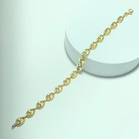 Bracelet graine de café Or 18 carats 11.69 g