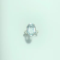 Bague Solitaire Majestueux – Or blanc 18 carats 3,65 gr