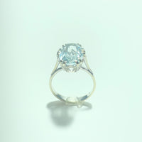 Bague Solitaire Majestueux – Or blanc 18 carats 3,65 gr