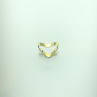 Bague "Géométrie Moderne" en Or Jaune 18K 2.22 gr
