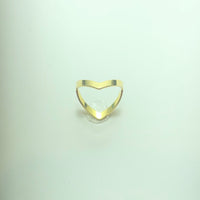 Bague "Géométrie Moderne" en Or Jaune 18K 2.22 gr