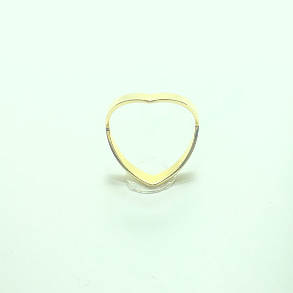 Bague "Géométrie Moderne" en Or Jaune 18K 2.22 gr