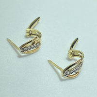 Boucles d'oreilles or jaune 1,73 g