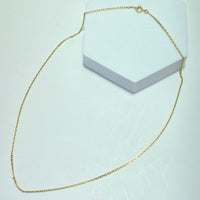 Chaîne martelée or jaune 4,05 g