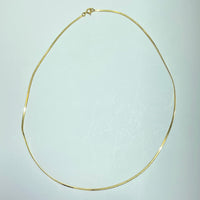 Collier fin classique or jaune 4,05 g