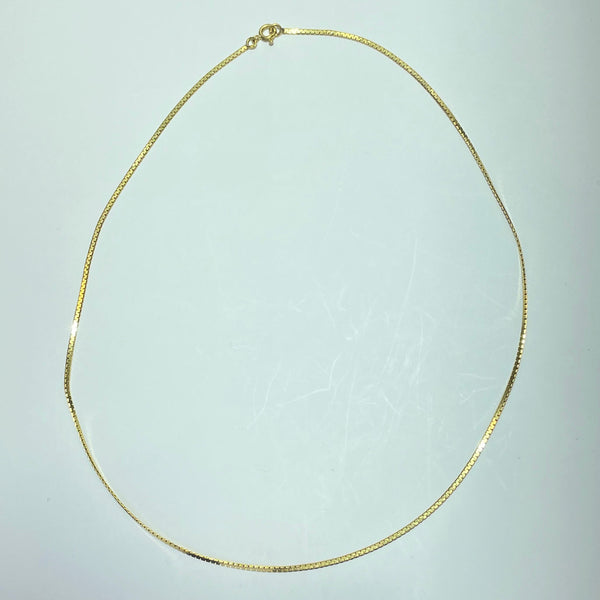 Collier fin classique or jaune 4,05 g