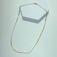 Collier fin classique or jaune 4,05 g